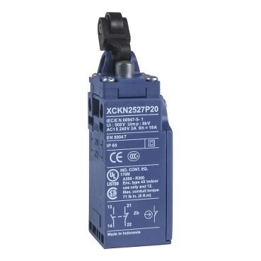 Telemecanique Limit Switch XCKN TMPL Dikey Pim Ani Hareketli 1NA+1NK M20