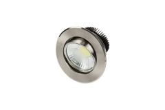 Cata Dekoratif COB Led Spot 7W 6400K AKİK Yuvarlak Sıva Altı Saten Kasa