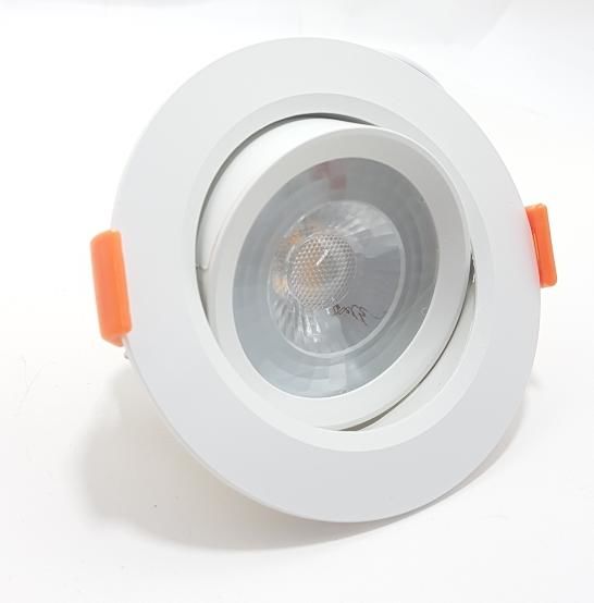 Cata Dekoratif COB Led Spot 7W 3000K AKİK Yuvarlak Sıva Altı Beyaz Kasa