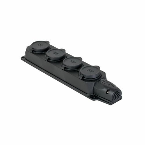 Mete Grup Priz 4 Lü 1*16A Kauçuk